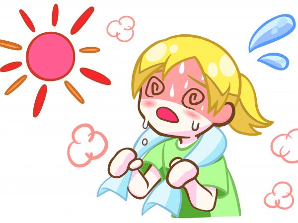 暑い中での無理な運動