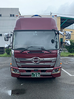 自社のトラック